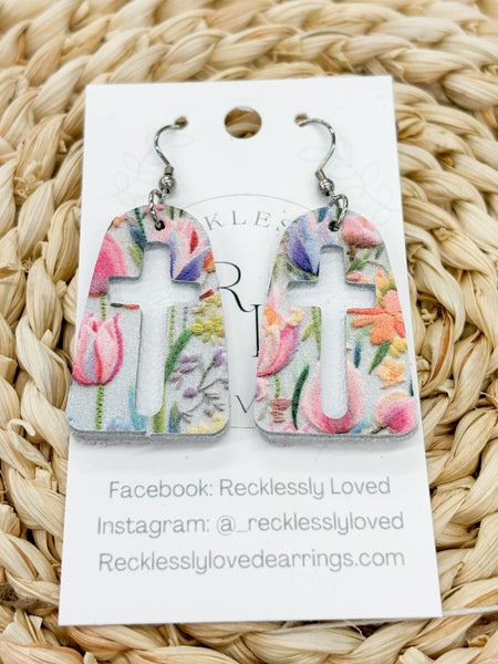 Cross Earrings