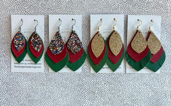 Triple Layered Christmas Bling