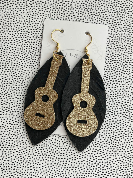 Guitar Earrings