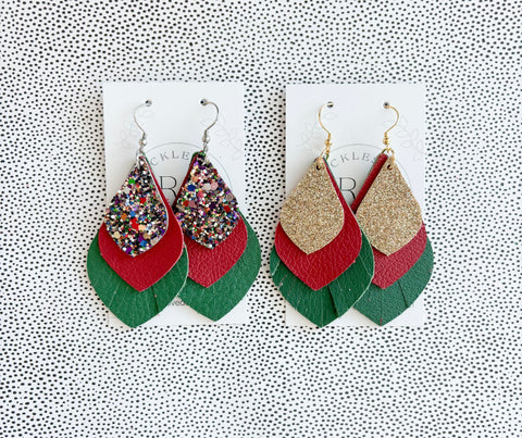 Triple Layered Christmas Bling