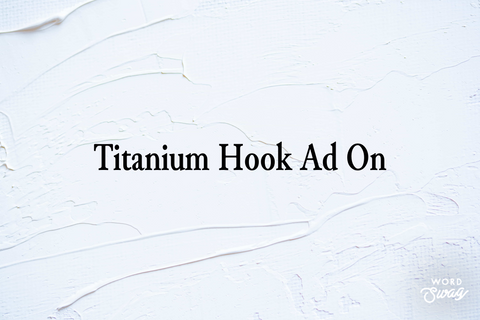 Titanium Hook Add on