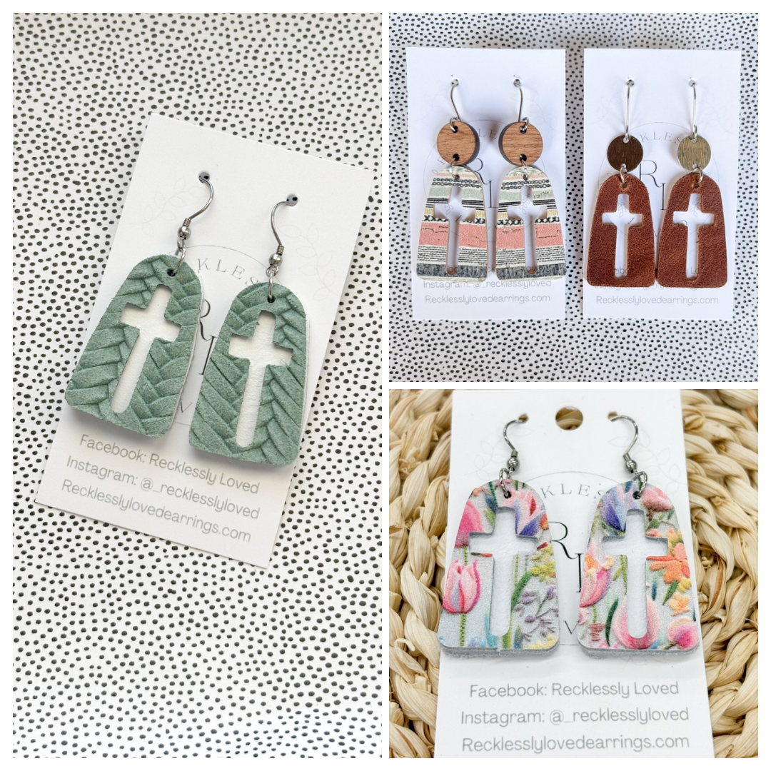 Cross Earrings