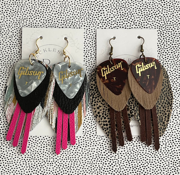 Guitar Pick Earrings