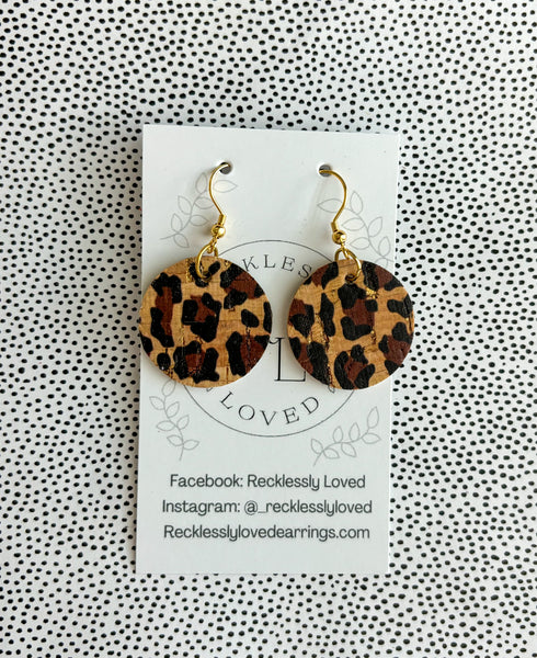 Leopard Hoops