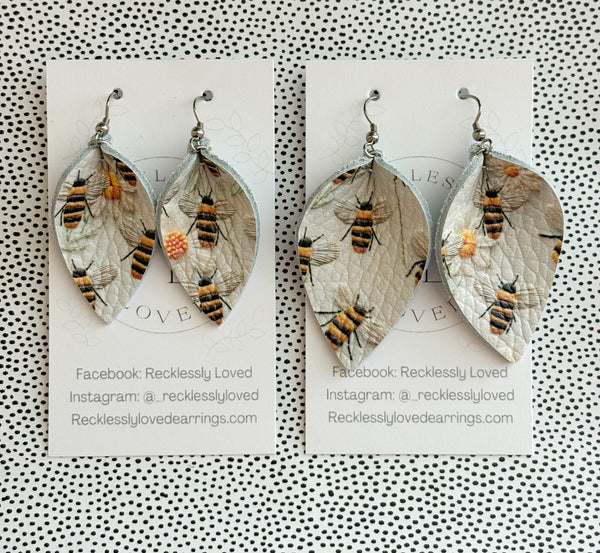 Bee Earrings