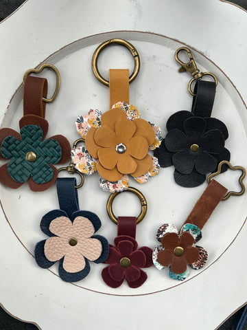 Flower Purse Charm/Keychain