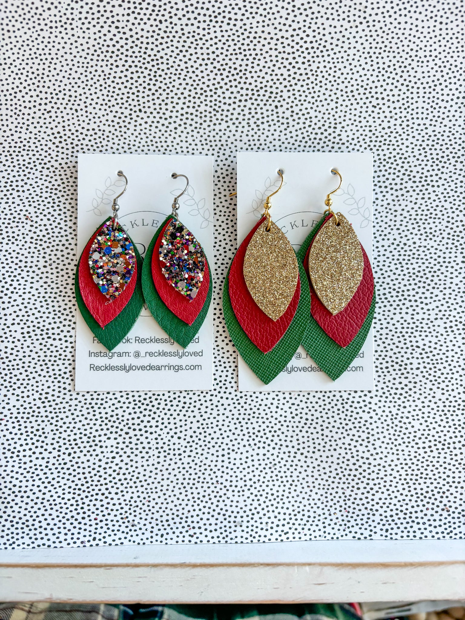 Triple Layered Christmas Bling