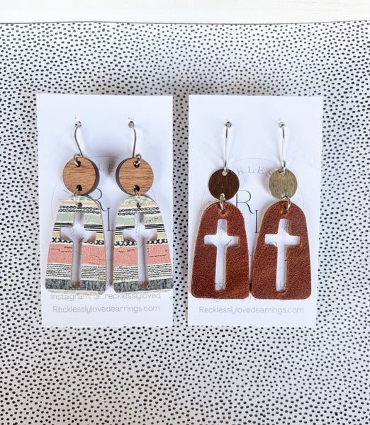 Cross Earrings
