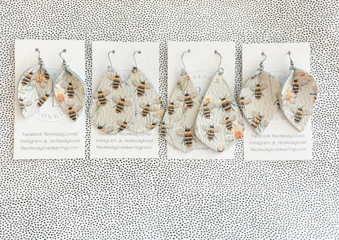 Bee Earrings