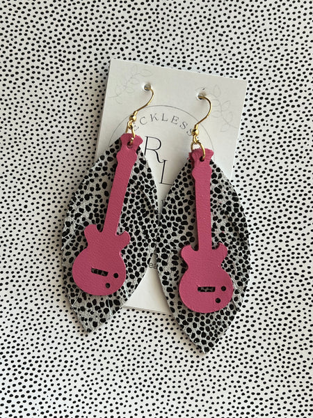 Guitar Earrings