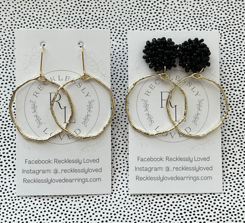 Imperfect Circles (gold and silver)