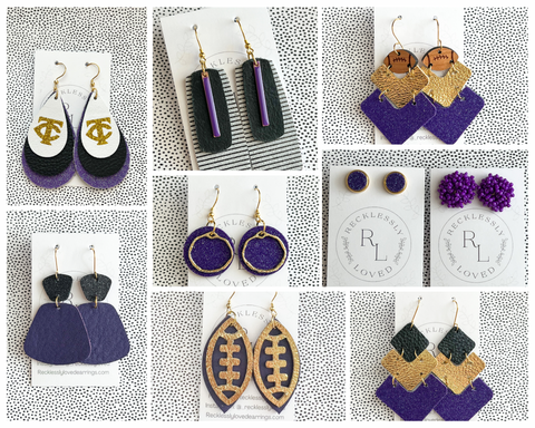 Purple and Gold Assortment