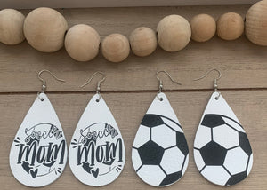 Soccer Earrings