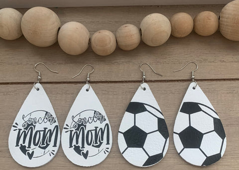 Soccer Earrings